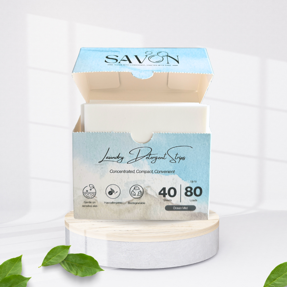 Savon Laundry Detergent Sheets | Ocean Mist