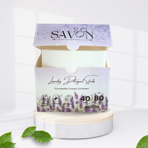 Savon Laundry Detergent Sheets | Lavender Bloom